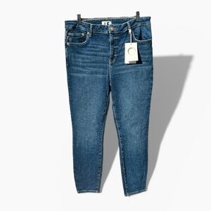 🌻NEW w/tag Lovers + Friends Ricky High Waist Ankle Skinny Jeans Womens Size 32